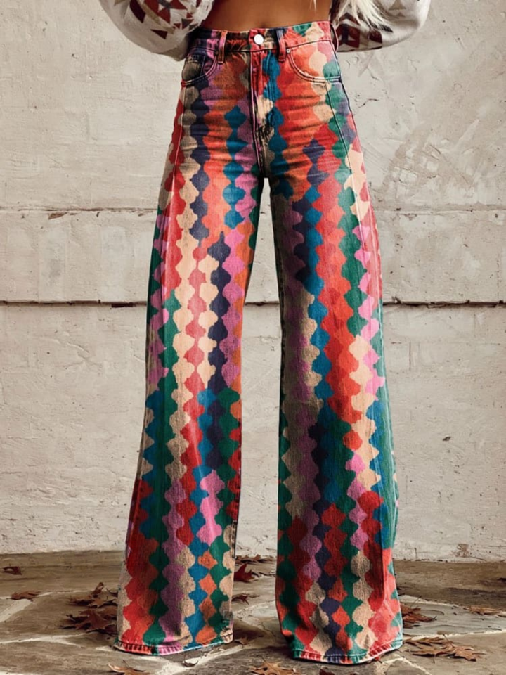 Amélie® — Eleganckie bohemian spodnie
