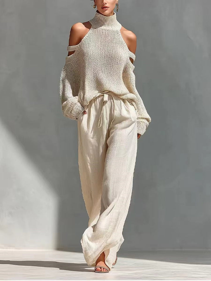 Elena™ — Set Elegant Din Tricot și In