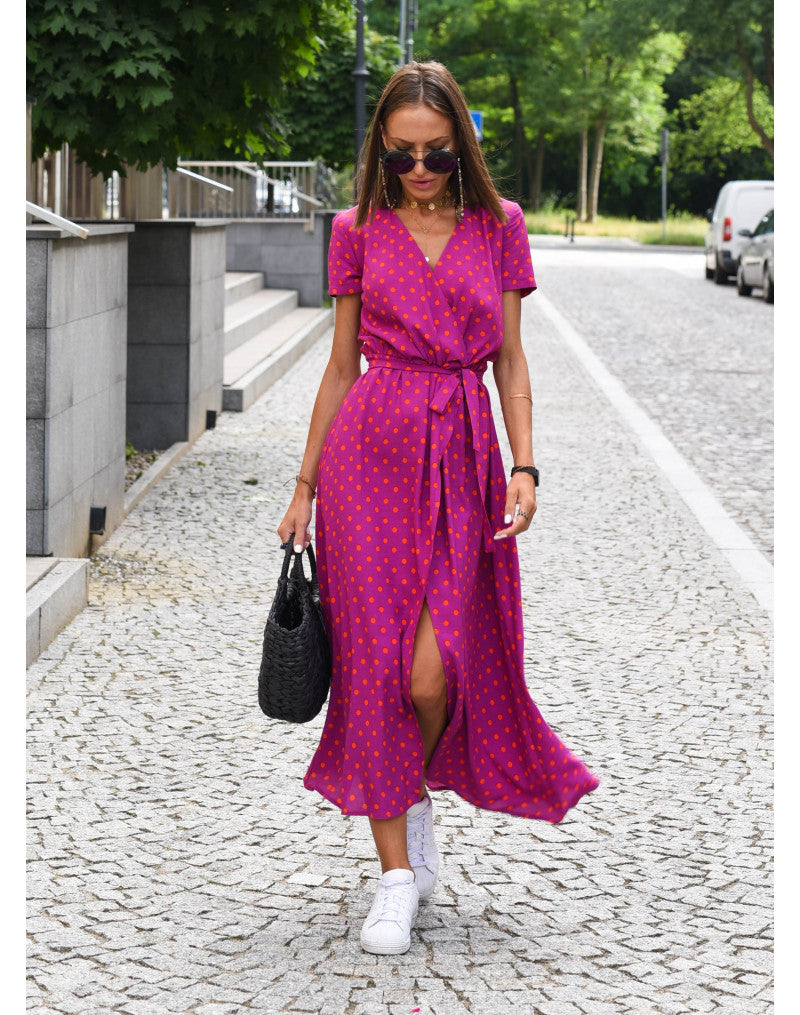 Moda Amalia Charlotte Floral Midi Dress