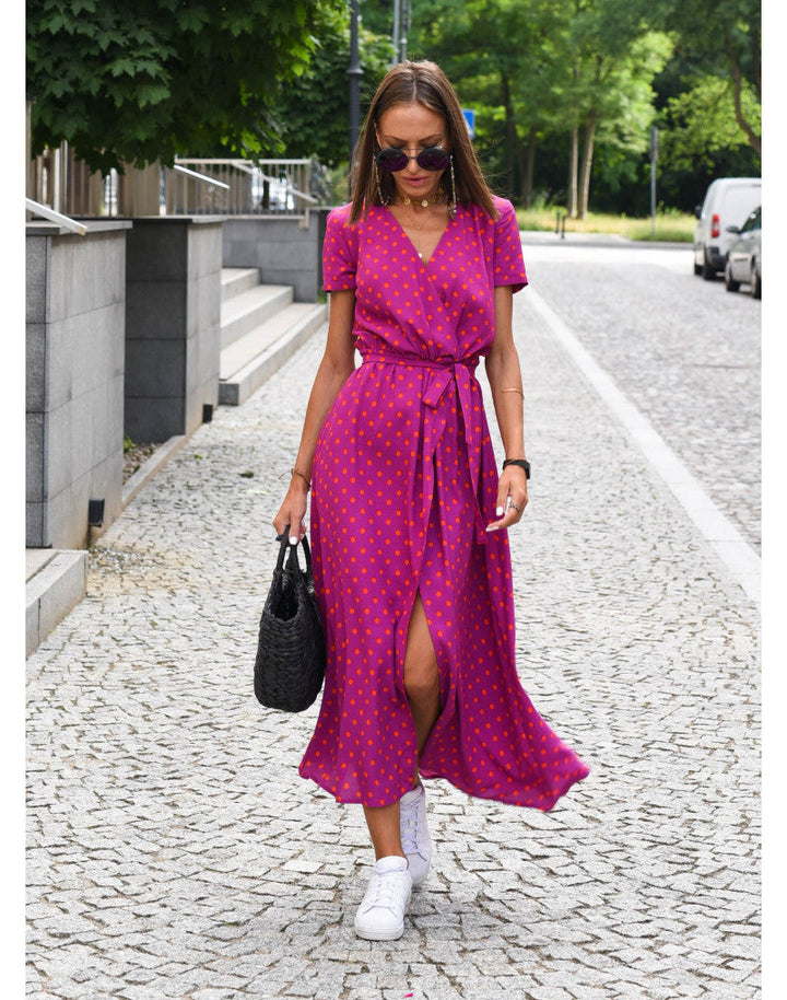 Moda Amalia Charlotte Floral Midi Dress