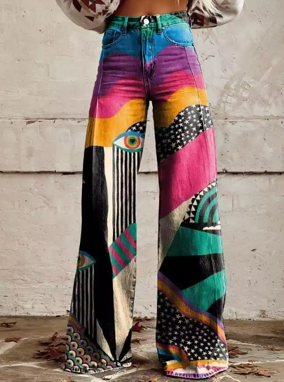 Talia — Flared Pants Boho Chic